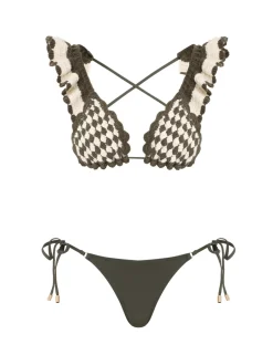 Outlet ZIMMERMANN Devi Crochet Triangle Bikini