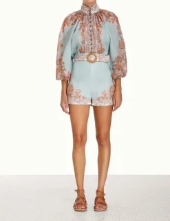 Discount ZIMMERMANN Devi Fitted Short