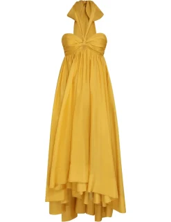 ZIMMERMANN Devi Halter Maxi Dress
