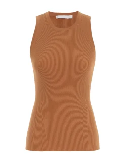 Best ZIMMERMANN Devi Knit Racer Tank