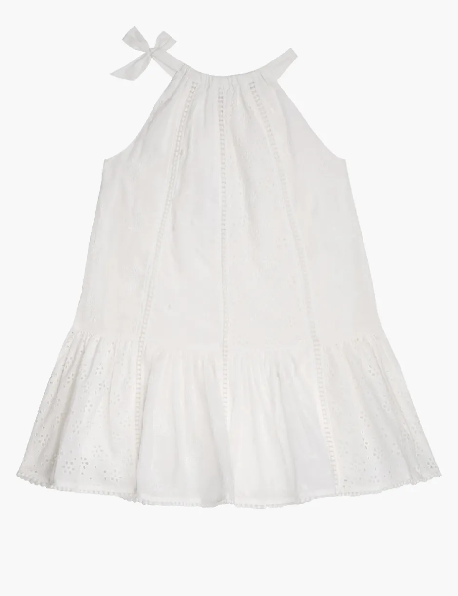 Online ZIMMERMANN Devi Lace Halter Dress