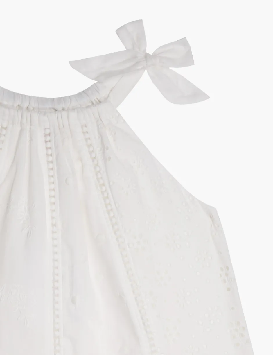 Online ZIMMERMANN Devi Lace Halter Dress