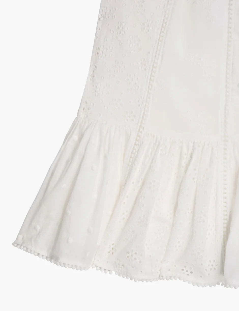 Online ZIMMERMANN Devi Lace Halter Dress