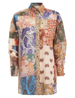 New ZIMMERMANN Devi Manstyle Shirt