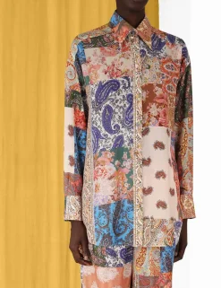 New ZIMMERMANN Devi Manstyle Shirt