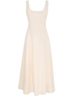 ZIMMERMANN Devi Panelled Midi Dress