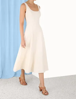 ZIMMERMANN Devi Panelled Midi Dress