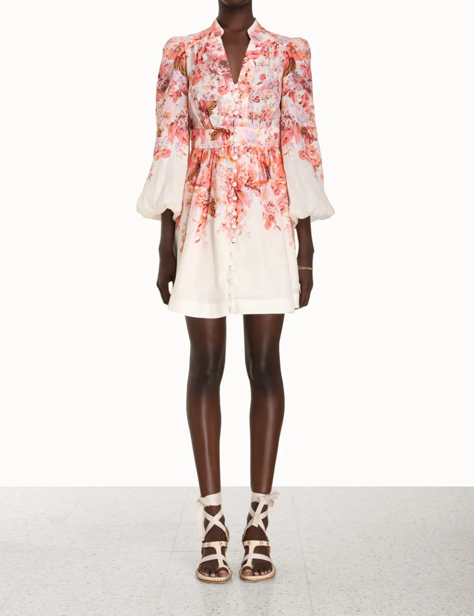 Best ZIMMERMANN Devi Plunge Mini Dress