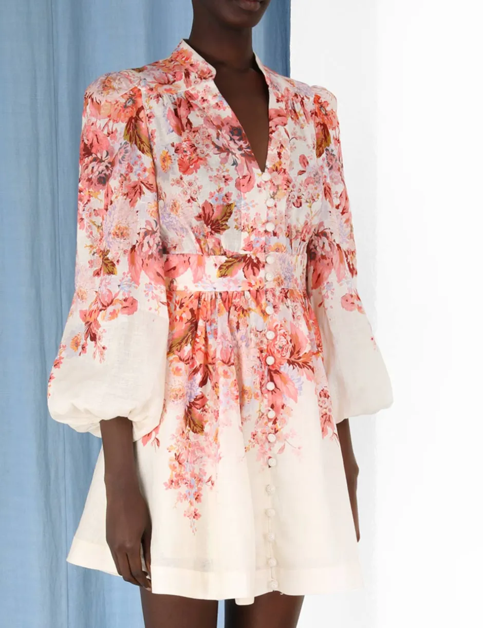 Best ZIMMERMANN Devi Plunge Mini Dress