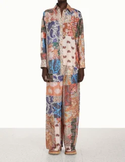 Clearance ZIMMERMANN Devi Relaxed Pant
