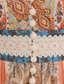 Discount ZIMMERMANN Devi Spliced Billow Mini Dress