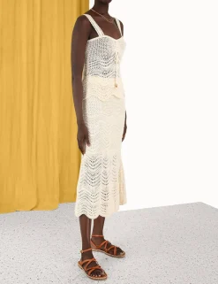 Sale ZIMMERMANN Devi Textured Knit Skirt
