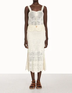 Best ZIMMERMANN Devi Textured Knit Tank
