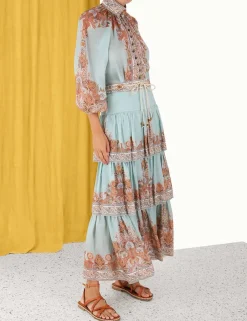 ZIMMERMANN Devi Tiered Skirt