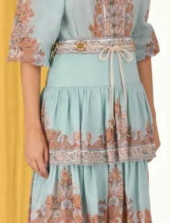 ZIMMERMANN Devi Tiered Skirt