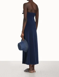 Hot ZIMMERMANN Devi Towelling Column Dress