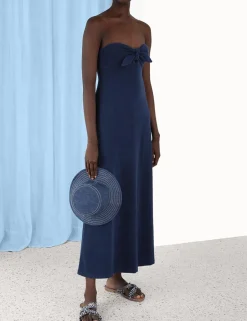 Online ZIMMERMANN Devi Towelling Column Dress