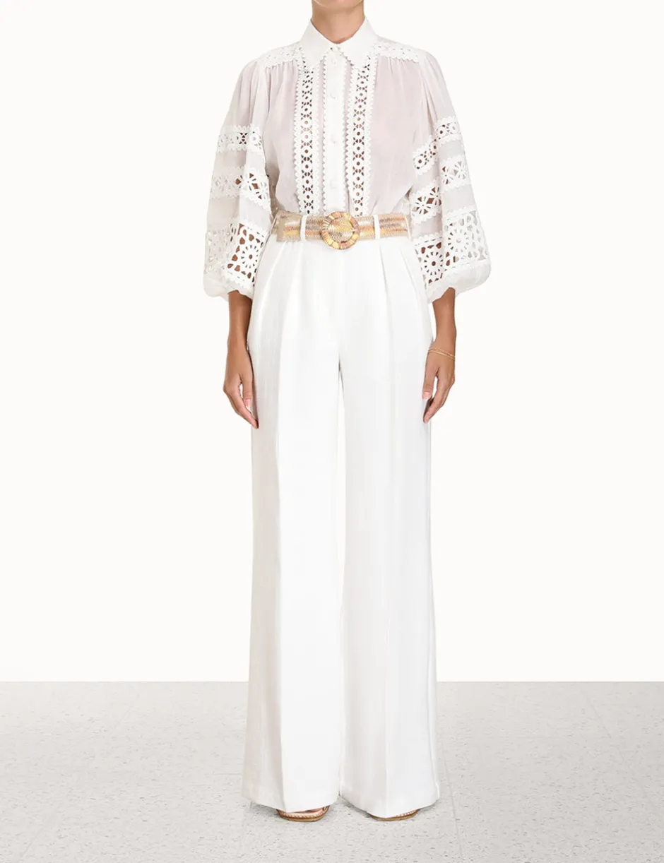 Clearance ZIMMERMANN Devi Tuck Pant