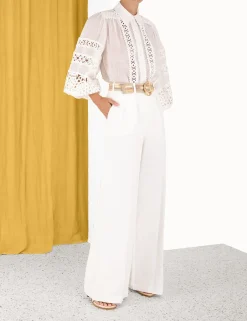 Clearance ZIMMERMANN Devi Tuck Pant