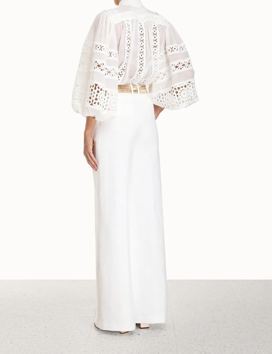 Clearance ZIMMERMANN Devi Tuck Pant
