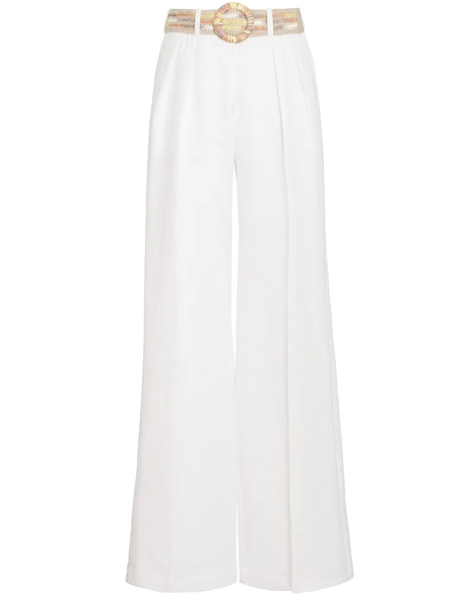 Best ZIMMERMANN Devi Tuck Pant