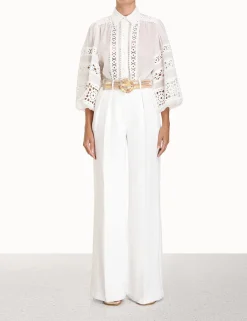 Online ZIMMERMANN Devi Tuck Pant