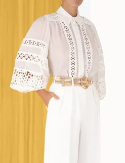 Online ZIMMERMANN Devi Tuck Pant