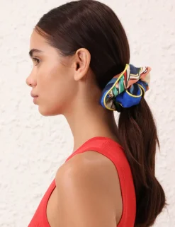 New ZIMMERMANN Double Faced Silk Scrunchie