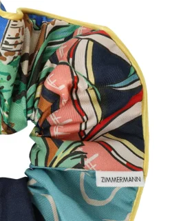 New ZIMMERMANN Double Faced Silk Scrunchie
