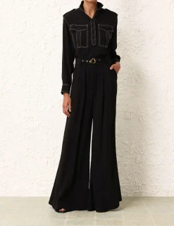 Outlet ZIMMERMANN Double Tuck Pant