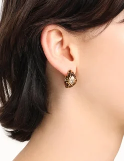 New ZIMMERMANN Enamel Signet Earring