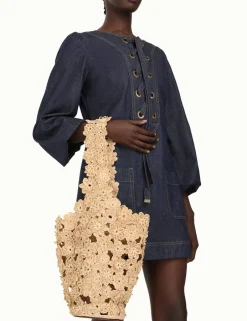 Online ZIMMERMANN Floral Crochet Tote