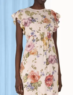 New ZIMMERMANN Frill Midi Dress