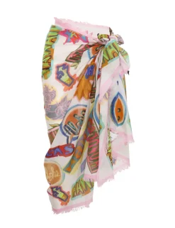 Discount ZIMMERMANN Fringe Cotton Pareo