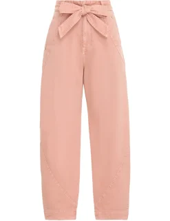 New ZIMMERMANN Ginger Denim Barrel Pant