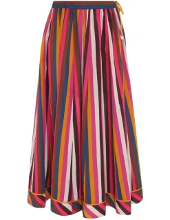 Sale ZIMMERMANN Ginger Draw Flare Skirt