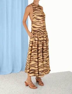 Best ZIMMERMANN Ginger Drop Waist Midi Dress