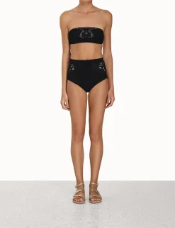 Outlet ZIMMERMANN Ginger Embroidered Bikini