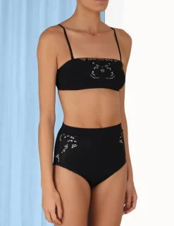 Outlet ZIMMERMANN Ginger Embroidered Bikini