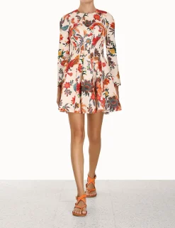 Hot ZIMMERMANN Ginger Fit & Flare Mini Dress