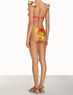 New ZIMMERMANN Ginger Frill Shoulder Bikini