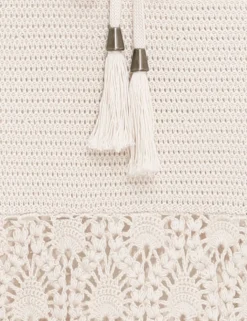 ZIMMERMANN Ginger Hand Crochet Midi Skirt