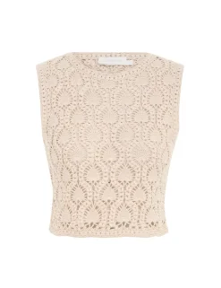 Online ZIMMERMANN Ginger Hand Crochet Tank
