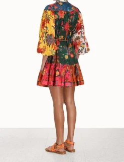 Outlet ZIMMERMANN Ginger Lantern Mini Dress
