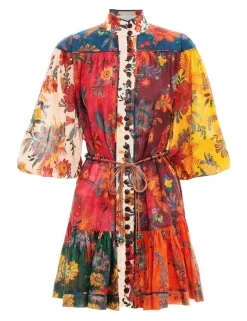 Hot ZIMMERMANN Ginger Lantern Mini Dress