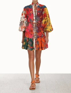 Hot ZIMMERMANN Ginger Lantern Mini Dress