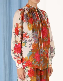 New ZIMMERMANN Ginger Relaxed Blouse
