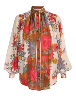 Outlet ZIMMERMANN Ginger Relaxed Blouse