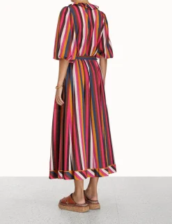 New ZIMMERMANN Ginger Ruffle Neck Top