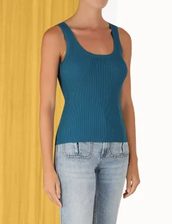 Best ZIMMERMANN Ginger Scoop Neck Tank